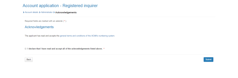 Acknowledgements page